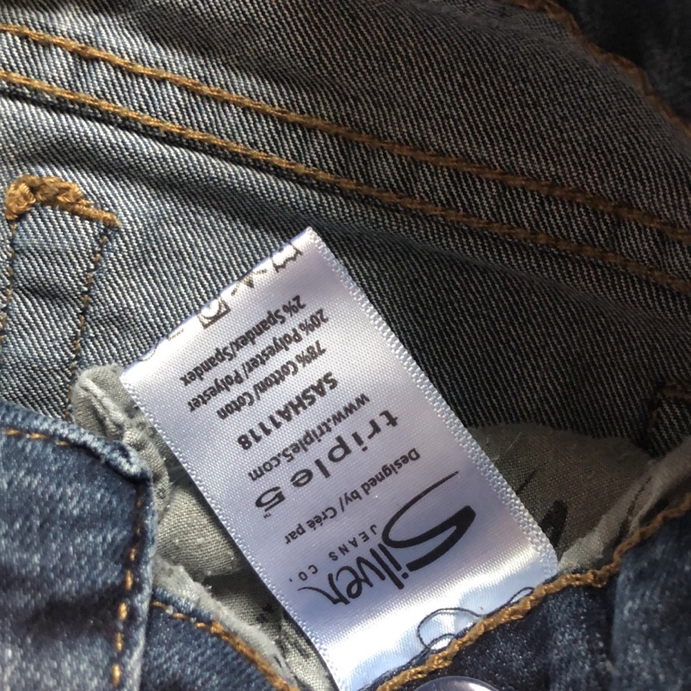 Sasha girls silver jeans - Picture 6 of 6